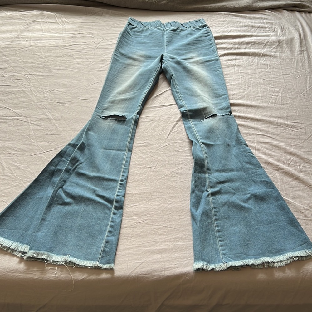 Newbury Kustom Small Flare Jeans Size Small